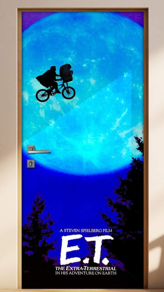 Adesivo Para Porta Et Extra Terrestre