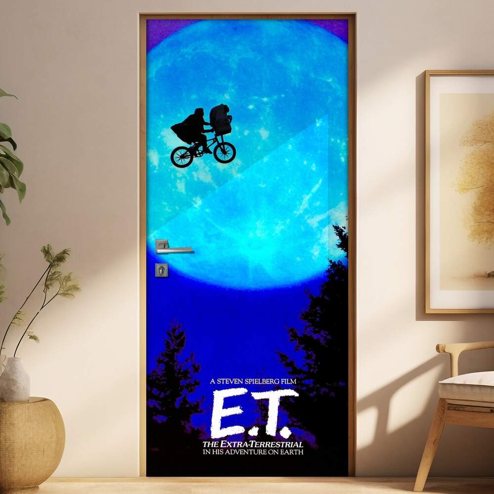 Adesivo Para Porta Et Extra Terrestre
