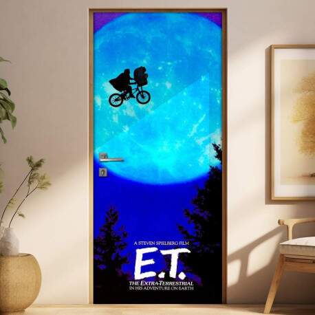 Adesivo Para Porta Et Extra Terrestre
