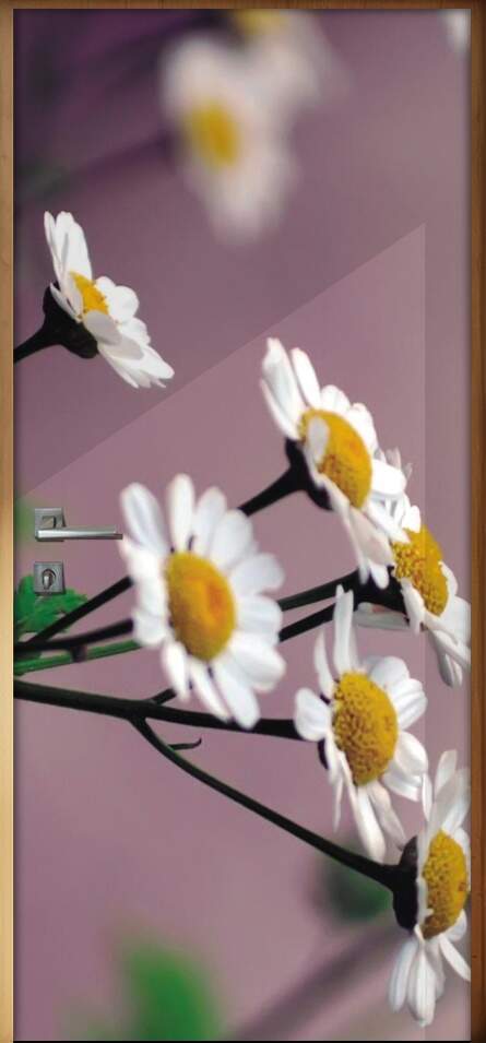 Adesivo Para Porta Florais Flores 2