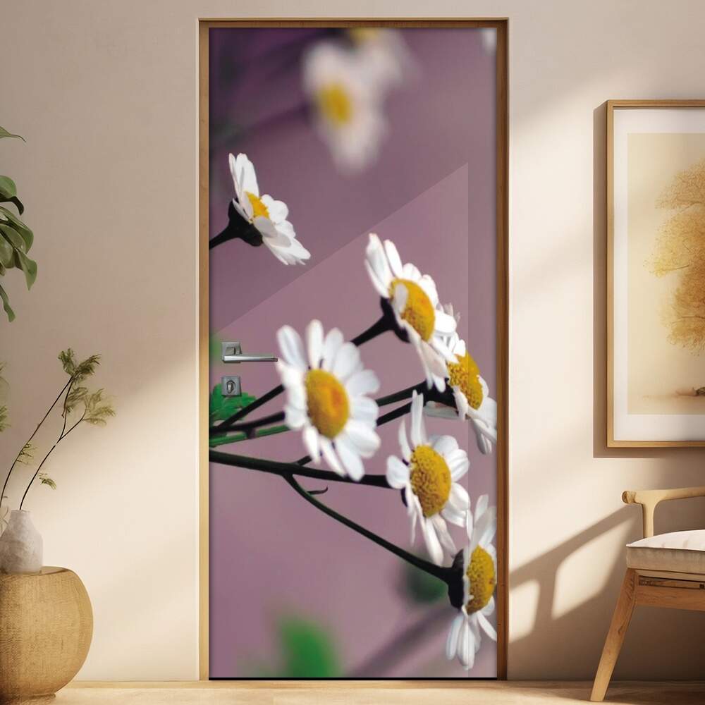 Adesivo Para Porta Florais Flores 2