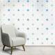 Papel de Parede Infantil Mod - 260 Bolinhas Azuis