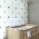 Papel de Parede Infantil Mod - 260 Bolinhas Azuis