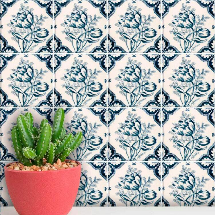 Adesivos de Azulejos Ladrilhos Hidrulicos Modelo 08