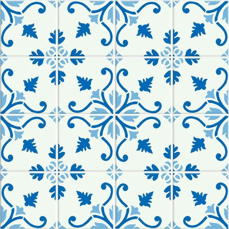 Adesivos de Azulejos Ladrilhos Hidrulicos Modelo 96