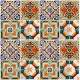 Adesivos de Azulejos Ladrilhos Hidr�ulicos Modelo 10