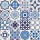 Adesivos de Azulejos Ladrilhos Hidr�ulicos Modelo 128