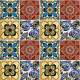 Adesivos de Azulejos Ladrilhos Hidr�ulicos Modelo 17