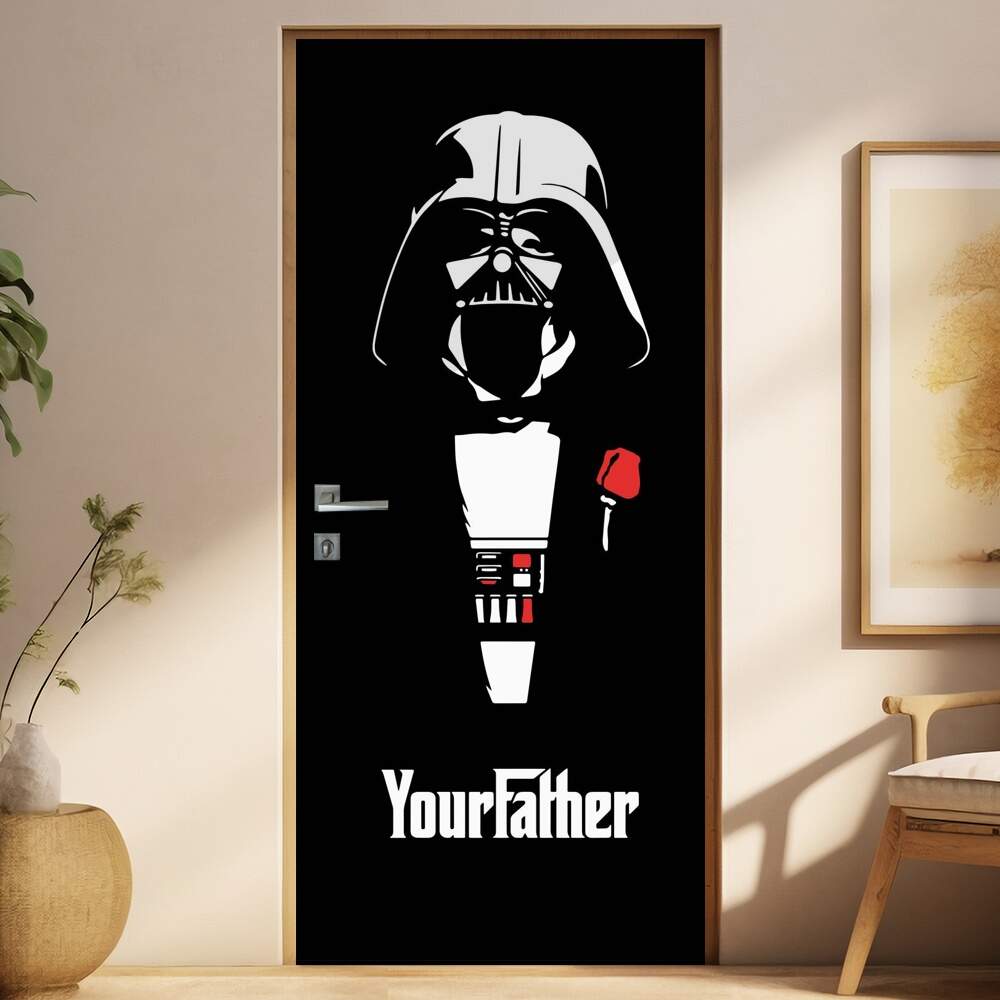 Adesivo Para Porta Filmes Darth Vader