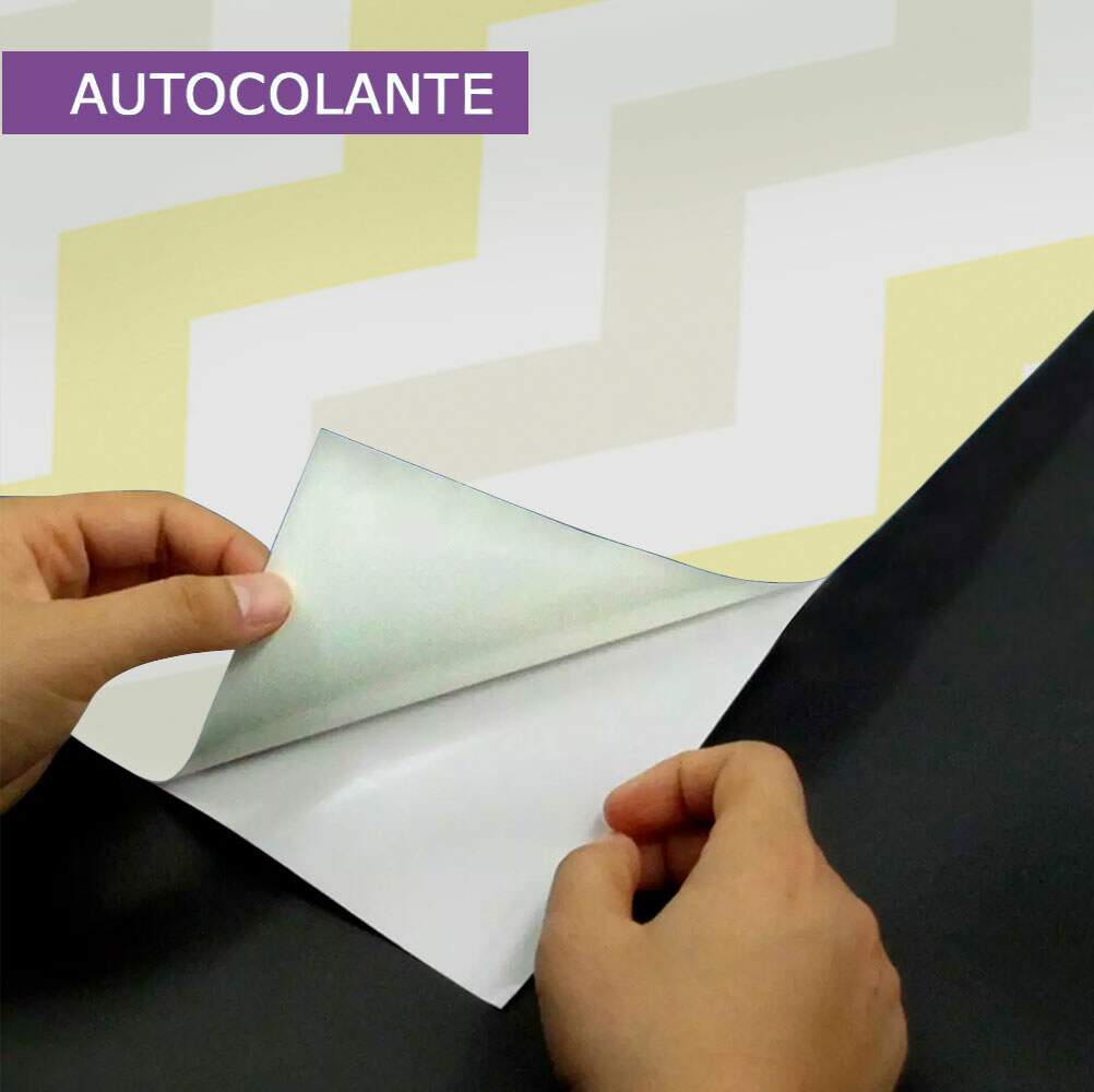 Papel de Parede Chevron Mod - 123 Amarelo e Cinza