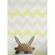 Papel de Parede Chevron Mod - 123 Amarelo e Cinza