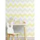 Papel de Parede Chevron Mod - 123 Amarelo e Cinza