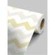Papel de Parede Chevron Mod - 123 Amarelo e Cinza