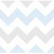 Papel de Parede Chevron Mod - 130 Azul Claro e Cinza