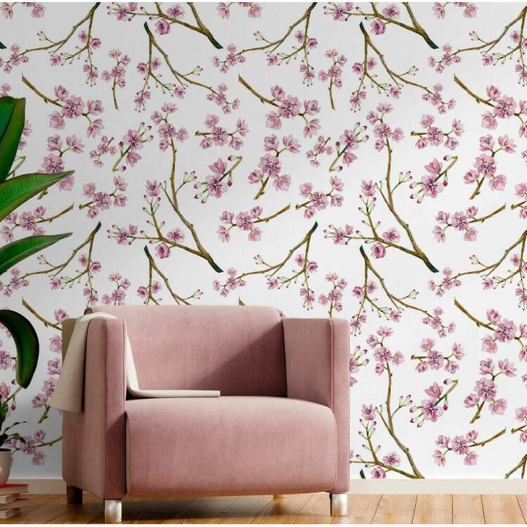 Papel de Parede Floral Mod - 360 Cerejeira