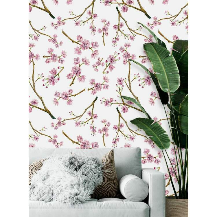 Papel de Parede Floral Mod - 360 Cerejeira