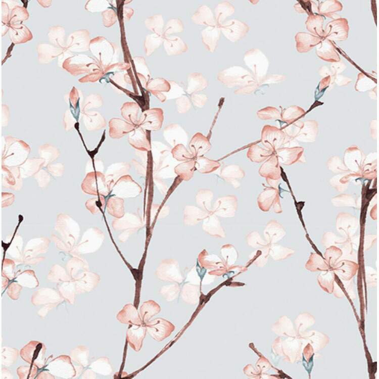 Papel de Parede Floral Mod - 361 Flores Rosas