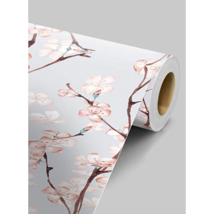 Papel de Parede Floral Mod - 361 Flores Rosas