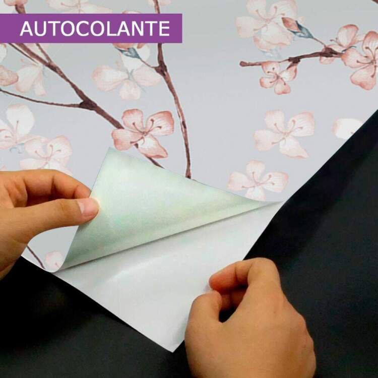 Papel de Parede Floral Mod - 361 Flores Rosas