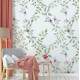 Papel de Parede Floral Mod - 362 Folhas Verdes
