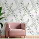 Papel de Parede Floral Mod - 362 Folhas Verdes