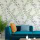 Papel de Parede Floral Mod - 362 Folhas Verdes