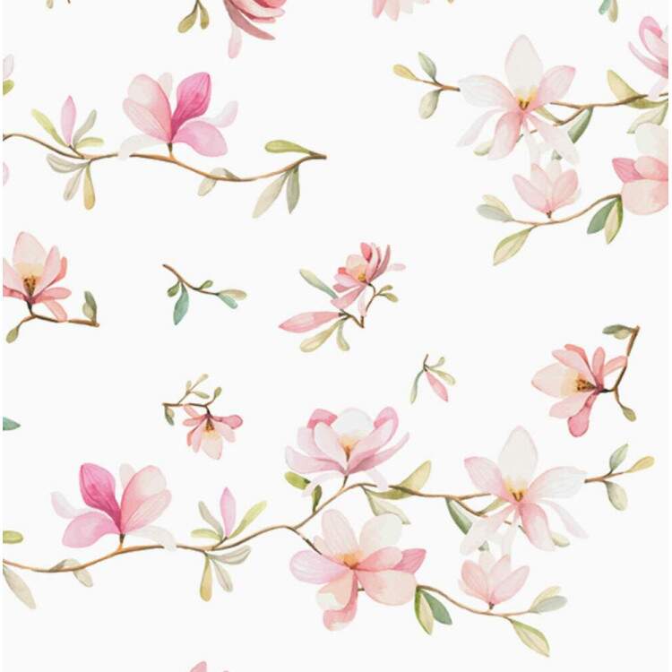 Papel de Parede Floral Mod - 365 Flores e Galhos