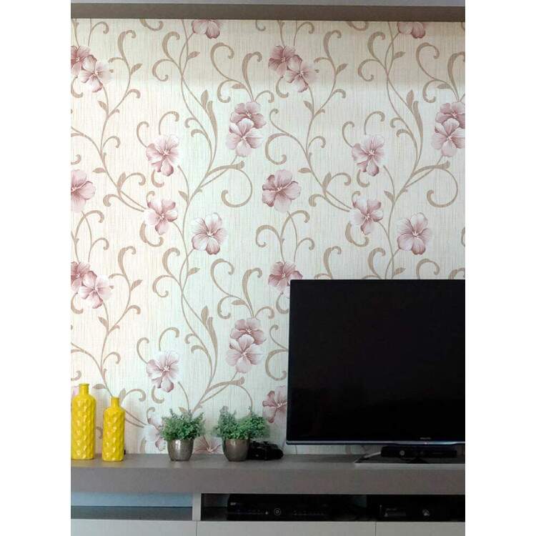 Papel de Parede Floral Mod - 372