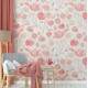 Papel de Parede Floral Mod - 380 Tons de Rosa