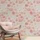 Papel de Parede Floral Mod - 380 Tons de Rosa