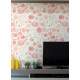 Papel de Parede Floral Mod - 380 Tons de Rosa