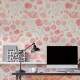 Papel de Parede Floral Mod - 380 Tons de Rosa