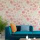 Papel de Parede Floral Mod - 380 Tons de Rosa