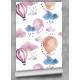 Papel de Parede Infantil Mod - 281 Bal�es Rosas