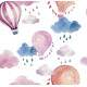 Papel de Parede Infantil Mod - 281 Bal�es Rosas