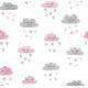 Papel de Parede Infantil Mod - 309 Chuva de Amor