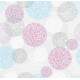 Papel de Parede Po� - Mod 010 Azul e Rosa