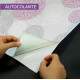 Papel de Parede Po� - Mod 010 Azul e Rosa