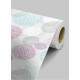 Papel de Parede Po� - Mod 010 Azul e Rosa