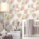 Papel de Parede Po� - Mod 011 Tons de Rosa