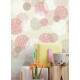 Papel de Parede Po� - Mod 011 Tons de Rosa