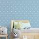 Papel de Parede Po� - Mod 013 Branco e Azul