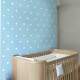 Papel de Parede Po� - Mod 013 Branco e Azul