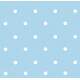 Papel de Parede Po� - Mod 013 Branco e Azul