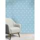 Papel de Parede Po� - Mod 013 Branco e Azul