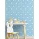 Papel de Parede Po� - Mod 013 Branco e Azul