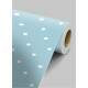 Papel de Parede Po� - Mod 013 Branco e Azul