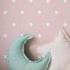 Papel de Parede Po� - Mod 016 Branco e Rosa