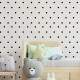 Papel de Parede Po� - Mod 022 Preto e Branco