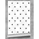Papel de Parede Po� - Mod 022 Preto e Branco